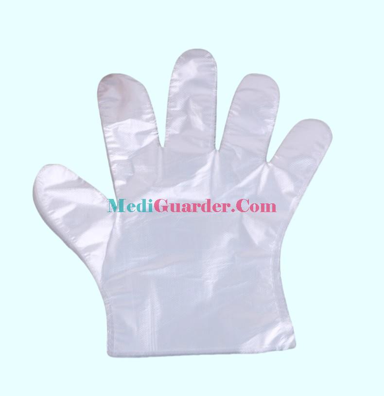 Disposable PE Gloves Transparent,medical use, household use