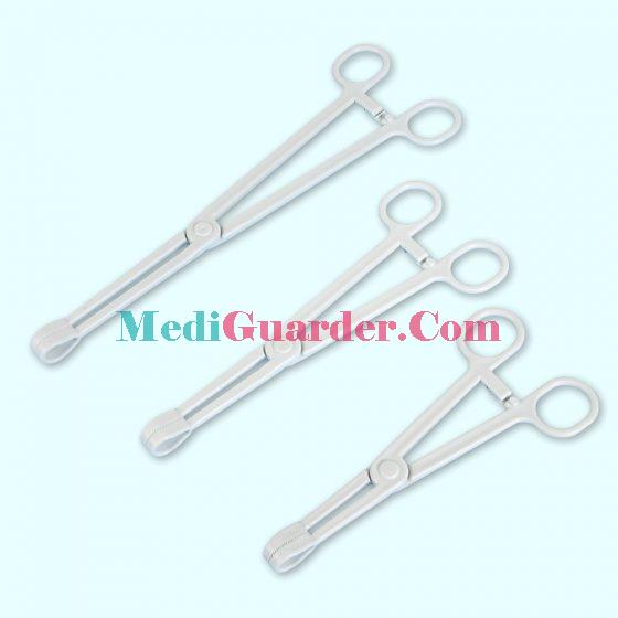 Disposable Oval Sponge Forceps,Use to Pick up Cotton Balls