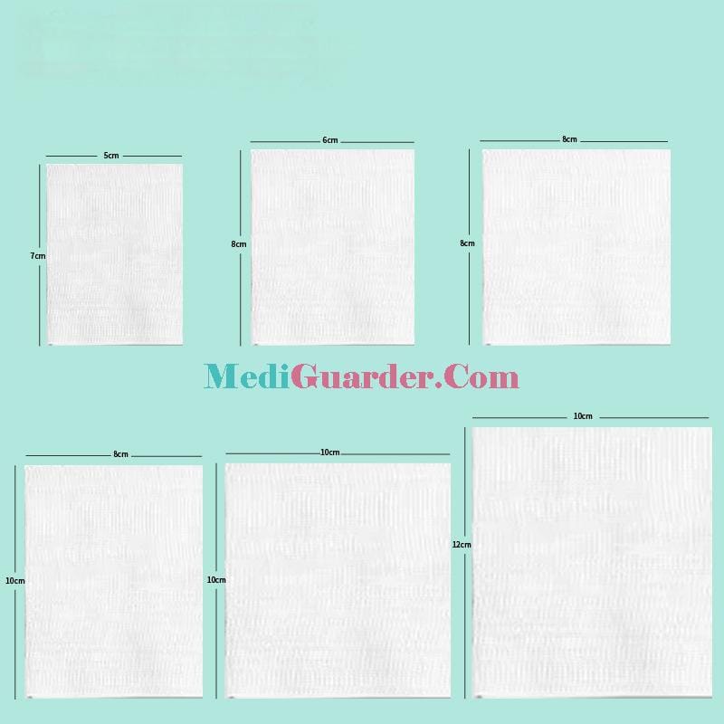 Disposable Medical Gauze Pads, Medical Sterile Gauze Dressing, Hydrophilic Gauze