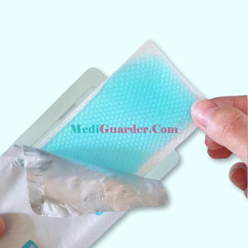 Medical Disposable Cooling Gel Patches, Thermal-reducing Gel Patches