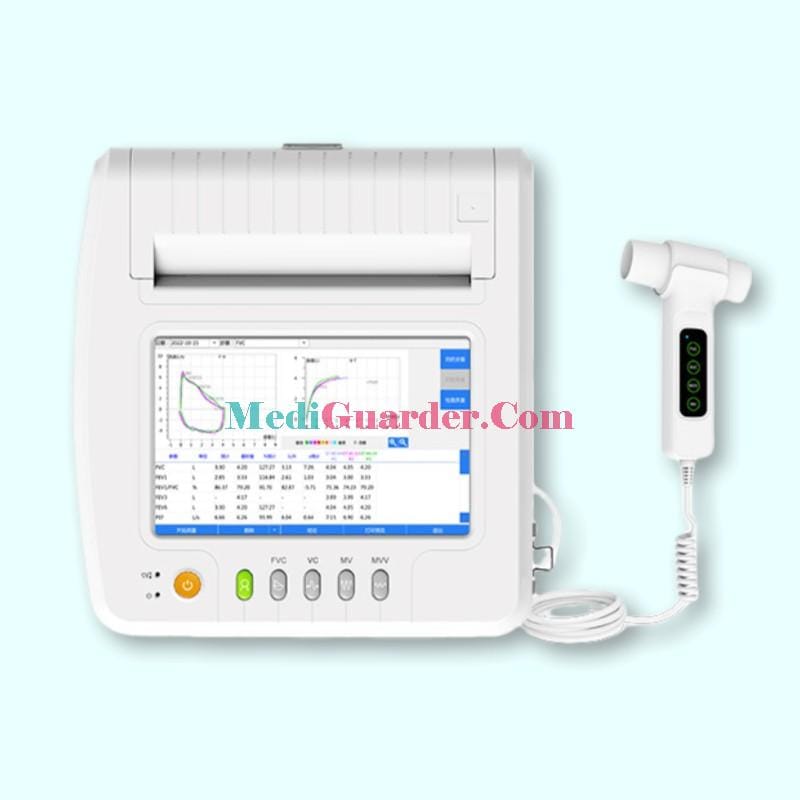Spirometer, Portable Touch – screen Spirometry Tester, Pulmonary Function Tester