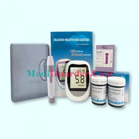 Medical Blood Glucose Meter, Blood Sugar Monitor Glucometer Kit