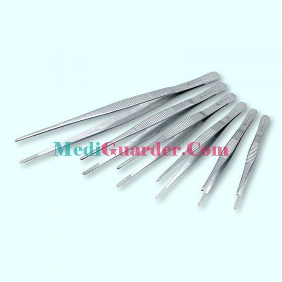 Medical Tweezers, Tissue Tweezers, Dressing Tweezers for Surgical Operation