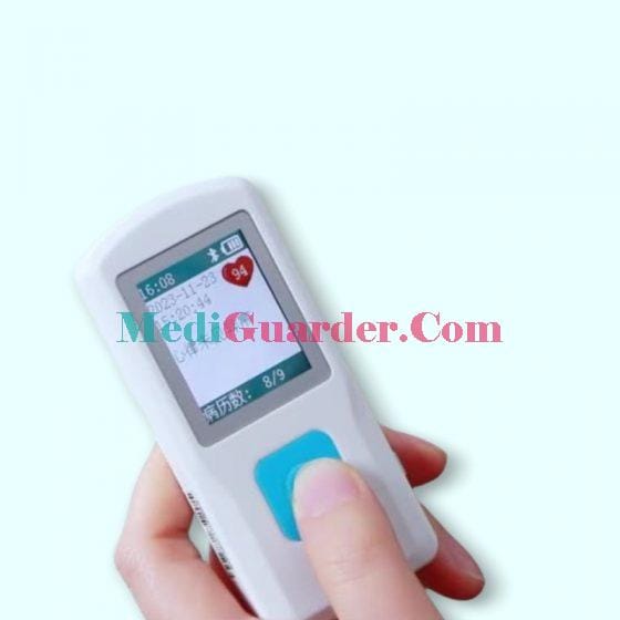 Portable Electrocardiograph, Electrocardiogram Recorder, ECG Recorder