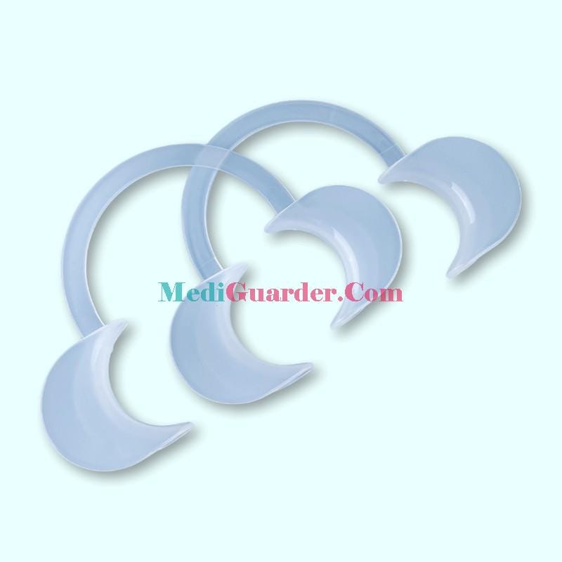 C – shaped Mouth Opener, Clear C – type Dental Cheek Retractor Mouth Opener